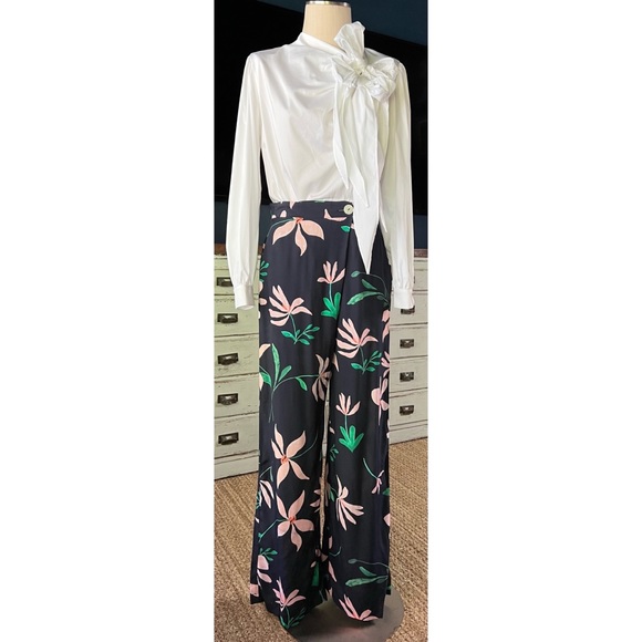 Anthropologie Maeve Poplin White Blouse M - Picture 12 of 14